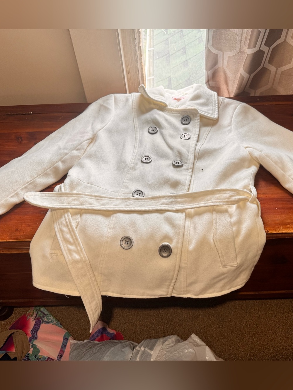 White Bongo Coat